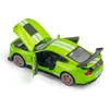 Modellino auto 1/32 Alta simulazione Supercar Ford Mustang Shelby GT500 Lega Tirare indietro Giocattolo per bambini 4 Porta aperta Regali per bambini 221103