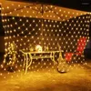 Strings 6x4m 3x3m 1.5x1.5m Led String Lights Street Garlands Christmas Tree Decorations Outdoor Year Wedding Fairy Garden Diy