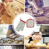 Oven Mitts Cotton Pot Holders Set Heat Resistant Kitchen Holder Gloves For Cooking Barbecue Baking