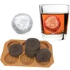 Ferramentas de sorvete 6 Chocolate Silicone Bitcoin Mold Ice Cube Fondant Patisserie Candy Mold Bolo Modo de decoração Clouds Acessórios de assadeira EE