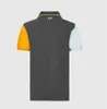 2021 Summer F1 Polo Fórmula 1 Suit de pólo de camiseta de lapela de lapela de tamanho grande pode ser personalizado com a mesma roupa Lando Norris Xfer