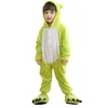 Roupas conjuntos de crianças kigurumi pijamas crianças de corpo inteiro roupas de dormir com macacão de macacão de bebê para crianças pijamas meninas cosplay figurino inteiro 221103