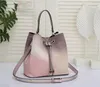 M20513 Designers Luxurys Neonoe Balde Bolsa Tote Gradiente Cores Bolsas de Caso de Departamento