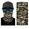 Sciarpa magica senza cuciture all'aperto Sci Camo Mezza maschera Bandana Scaldacollo fascia Turbante Maschera da ciclismo C1103