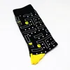 Men's Socks High Quality Men's Happy 35 Color Animal Diamond Cherry Combed Cotton Calcateines Largos Hombre