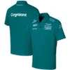 Tuta da corsa F1 POLO Abbigliamento da squadra di Formula 1 per uomo e donna, eventi estivi casual larghi possono essere personalizzati T-shirt a maniche corte