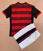 Erwachsene Kinder Kit Flamengo Fußballtrikots Flamenco 2022 2023 Jungen Sets 22 23 Kinder Fußballtrikots Herrenanzug Kinder 16-2XL