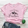 Faith Can Move Mountains T-shirt Tee Mode Femme Inspirant Religieux