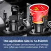 sundries 2 In 1 Dual Hole Car Cup Holder 360 Rotating Adjustable Drinking Bottle Sunglasses Phone Holder Bracket Interior Accessory