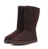 Vente chaude Aus Classic Warm Boots Middle U5825 tall 5815 femmes bottes de neige en peau de mouton douce garder botte au chaud Haute qualité Beau cadeau d'anniversaire de Noël