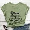 Retired Under Management T Shirts See My Grandchildren For Details T-shirt Funny
