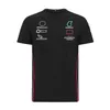 T-shirt a maniche corte F1 Formula 1 estiva 2021 Team W11 tuta da corsa casual girocollo T-shirt personalizzata con lo stesso paragrafo