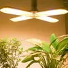 성장 조명 x E27 전체 스펙트럼 LED 조명 200W 실내 식물의 성장 램프 타이밍 기능 온실 채소 박스 AC85-265V