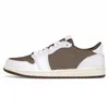 2024 1 1S MENS BASKABAL SHOES HÖG OG LÅGA Fragment X TV Brittish Khaki Jumpman 5S 4S University Blue Suede Purple Wheat Dark Reverse MochaJordon Jordab