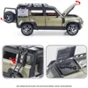 Moulé sous pression Modèle de voiture 1/24 Rover Defender SUV Alliage Jouet En Métal Véhicules Tout-Terrain Simulation Collection Enfants Cadeau 221103