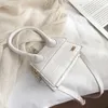 Lyxig designer axelväska Crossbody tygväskor för kvinnor Läder Shopper handväskor med liten flik