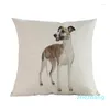 Pillow Cas World's Famous Large Breed Dogs The Labrador Shepherd Husky Doberman Whippe Case Home Sofa Chair Decoration Cover