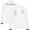 T-shirt pilota F1 Team 2022 Tuta da corsa da uomo T-shirt casual a maniche lunghe ad asciugatura rapida Taglie forti personalizzabili