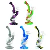 Rookaccessoires Glazen balvorm Water Pijp Siliconen Dab Rigs Bong