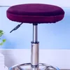 Stoelbedekkingen luxe ronde waterdichte barkruk stofdichte stoelbeschermer met elastiek