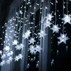 ديكورات عيد الميلاد 3M LED SNOWFORK GARLAND LIGH