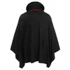 Men's Hoodies Mens Loose Oversized Hooded Cloaks 2022 Casual Pullover Hoodie Cape Coat Tops Hip Hop Streetwear Sweatshirt Male XXL