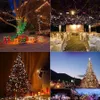 Waterproof LED String Lights 10M 20M 30M 50M 100M 24V EU US Outdoor Garland for Christmas Trees Xmas Party Wedding Decoration