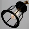 V￤gglampa modern kort loft vintage industriell lager s￤ng bar spegel trappa smidesj￤rn edison sconce belysning fixtur