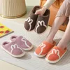 Slippers Winter Couples Women Woy Warm Home Baotou Robe e Gift Gift Womens Indoor Felted Wool