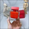 Deodorante antitraspirante Luxury Brand Women Rouge Per 90Ml Eau De Parfum Fragrance 3Fl Oz Long Lasting Smell Red Bottle Edp Lady Gi Dhjfk