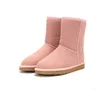 Vente chaude Aus Classic Warm Boots Middle U5825 tall 5815 femmes bottes de neige en peau de mouton douce garder botte au chaud Haute qualité Beau cadeau d'anniversaire de Noël