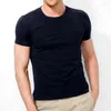 Abiti da uomo NO.2-7585 MRMT 2022 T-shirt da uomo di marca T-shirt a maniche corte in cotone Lycra di colore puro T-shirt da uomo girocollo