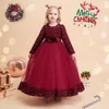 Trägt Kinderkleid Mädchen Weihnachten Prinzessin Kleid Kinder Partykleidung Ballkleid Kleider Mädchen Pailletten