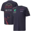 T-shirts masculins 2022 NOUVEAU T-shirt F1 Formule 1 Costume de course Vétails de voiture décontractée Soufflement des manches courtes personnalisées Men T-shirts Jersey Summer Tops secs rapides