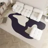 Carpets Japanese Minimalist Living Room Decoration Carpet Bedroom Bedside Rugs Studio Lounge Large Area Rug Home Decor Entrance Mat