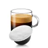 Filtry do kawy jednorazowe napełnione kapsułki kapsułki pokrywki Aluminiowe Uszczelki Naklejki dla Nespresso Vertuo Plus Automatic Cafe Machine Maker