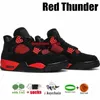 Basketball Shoes 4S Sneakers Trainers Black Phantom 1S Stage Haze Midnight Navy Military Black Cat University Blue Red Low Reverse Mocha Thunder 4 Mens Womens