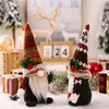 Gnomos de Natal decorações suecas tomte de ação de graças de ação de graça de dia dos namorados decoração de férias em casa ornamentos wly935