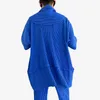 Мужские толстовки, плащ, мужская одежда, осень 2022, свободная уличная китайская стильная плиссированная рубашка Miyake, модная рубашка для отдыха 306
