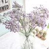 Decorative Flowers Artificial For Living Room Decor Baby's Breath Fake Silk Floral Plant Home Wedding Bouquet Party Decoration Supplies