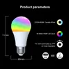 MOES/Tuya Smart APP Remote Control ZigBee Smart LED Light Bulb E27 Dimmable RGB White Color Lamp 806Lm Alexa Google Home Voice Controlling Hub Required 9W 90-250V