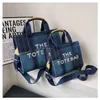 Shopping Bags marc Totes Shoulder Bags handBags Denim Tote Bag Designer Women Handbags Luxury Shoulder Crossbody Bags Casaul handb276n