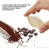 2022 new 100Pcs Lot Tea Filter Bags Natural Unbleached Paper Bag Disposable Tea Infuser Empty Pouch with Drawstring Bags