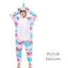 Kläder sätter enhörning Onesies Kids Winter Girls Boys Sleepwear Pyjamas Stitch Tiger Lion Animal Children 221103