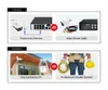 Câmeras IP 4K Ultra HD 8MP Câmera de segurança Sistema Poe NVR Kit Street CCTV Bullet ao ar livre Home Video Videoveillance Conjunto 2211033099673