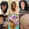 WIGスタンドSTAND Blad Mannequin Head with AdgationAbletipod Support for S Hair Extension Holder Making Kit Tools Accessories 221103