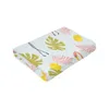 Cobertores Flamingo de flanela com folhas tropicais Lavagem mecânica clara arremesso quente e macio no sofá -cama Travel Patchwork