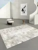 Tapetes abstração moderna para sala de estar de luxo decoração de quarto de cama de cabeceira de cama sem deslizamento de grande área de piso tapete