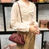 HOT High Quality Tote Bag Ladies Fashion Folded Cloud Soft Leather Crossbody Bags One Shoulder Clutch Casual Dumpling Luxury Womens Bag 231103