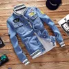 Jackets masculinos masculinos homens outono inverno casual lavagem vintage angustiada jeans top top size s-5xl